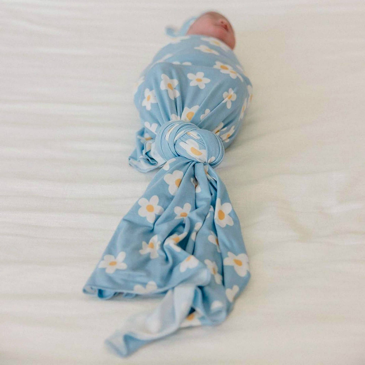 KNIT SWADDLE BLANKET || DELLA
