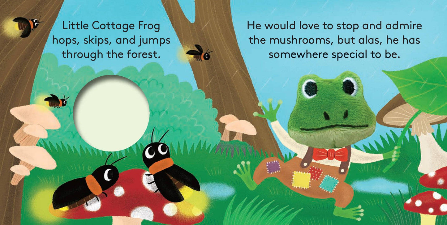 FINGER PUPPET BOOK || FROG