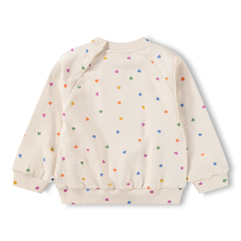DISC SWEATSHIRT || CONFETTI RAINBOW
