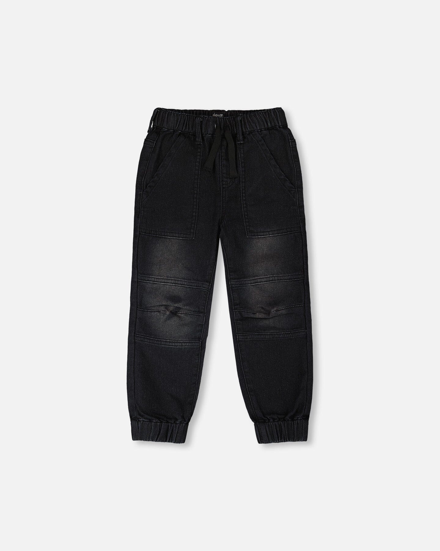 STRETCH FRENCH TERRY DENIM JOGGER