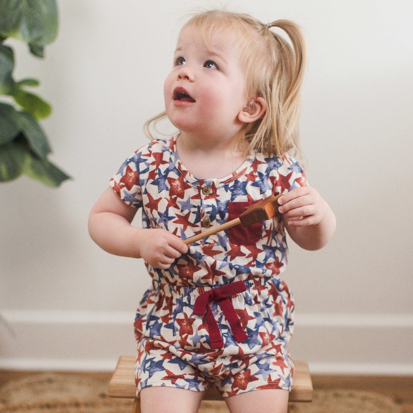 AMERICAN STARS ROMPER
