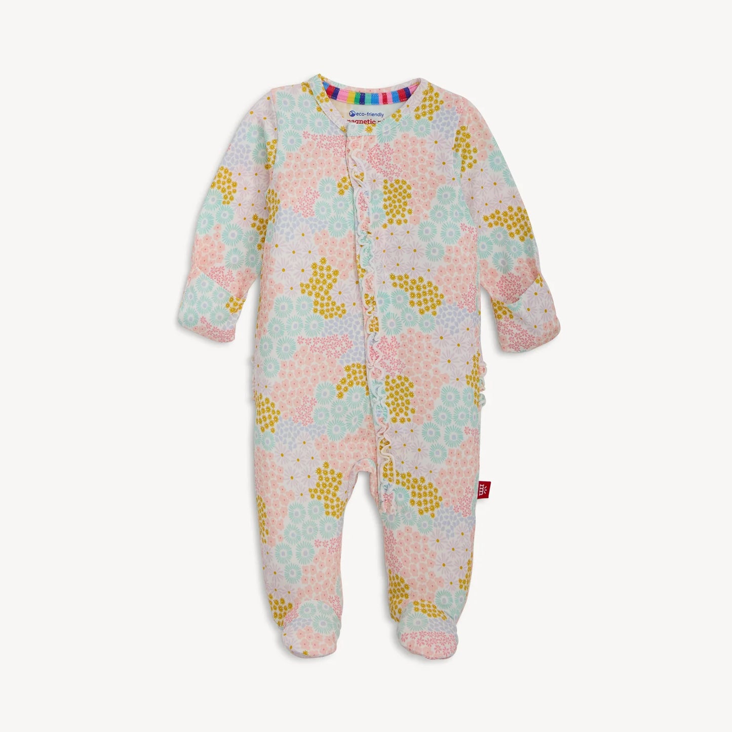 HARPER MODAL MAGNETIC FOOTIE W/ RUFFLE