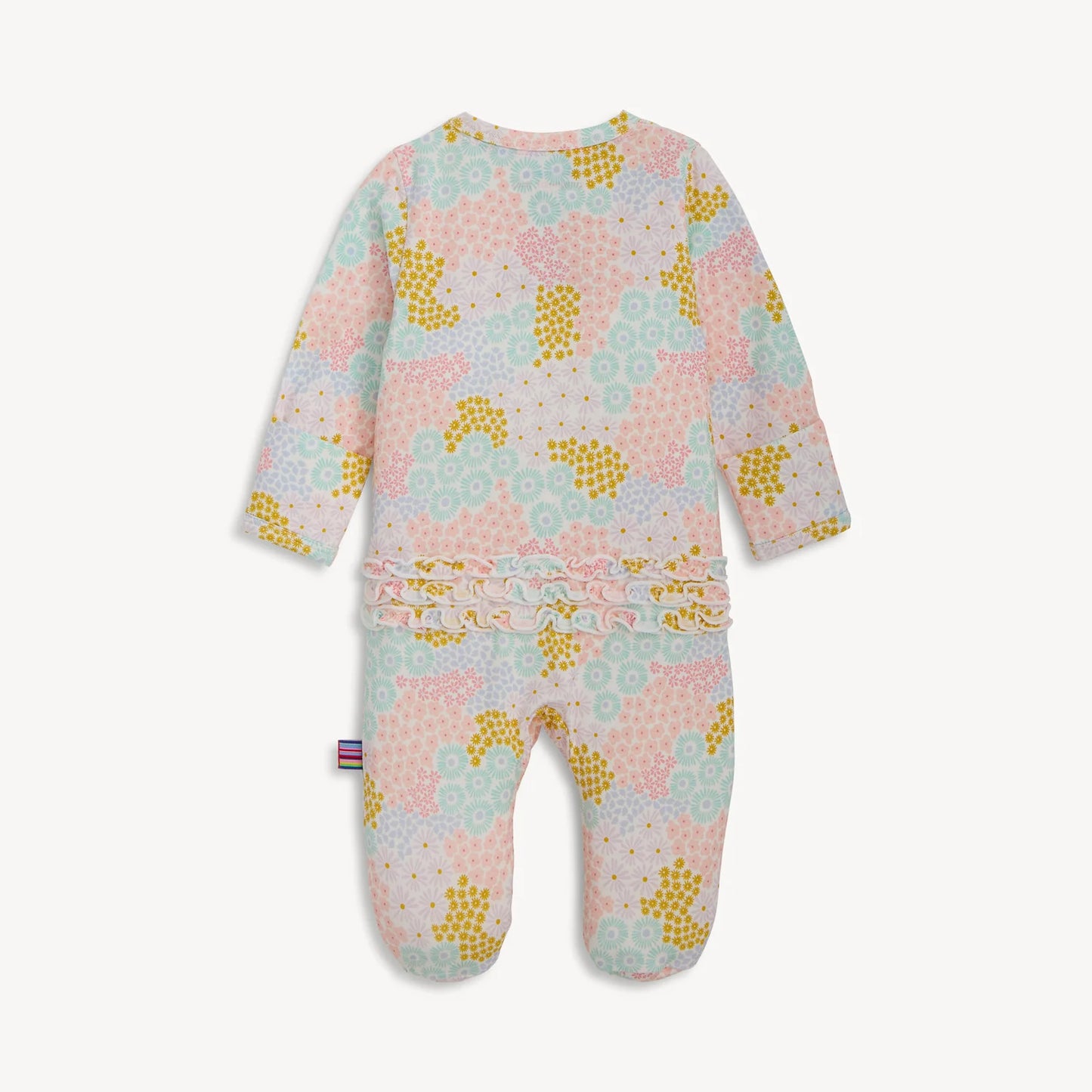 HARPER MODAL MAGNETIC FOOTIE W/ RUFFLE