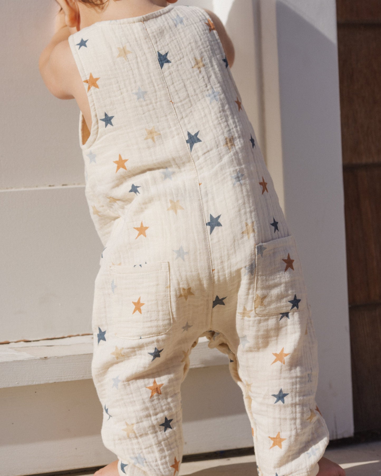 BUTTON JUMPSUIT || STARS