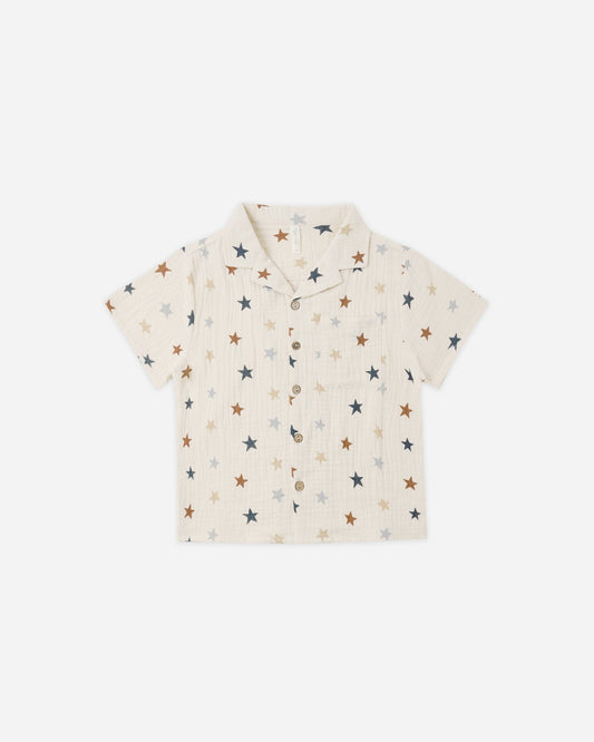 LAPEL COLLAR SHIRT || STARS