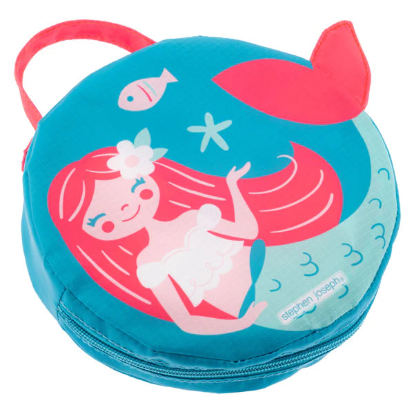 COLLAPSIBLE BEACH BUCKET || MERMAID