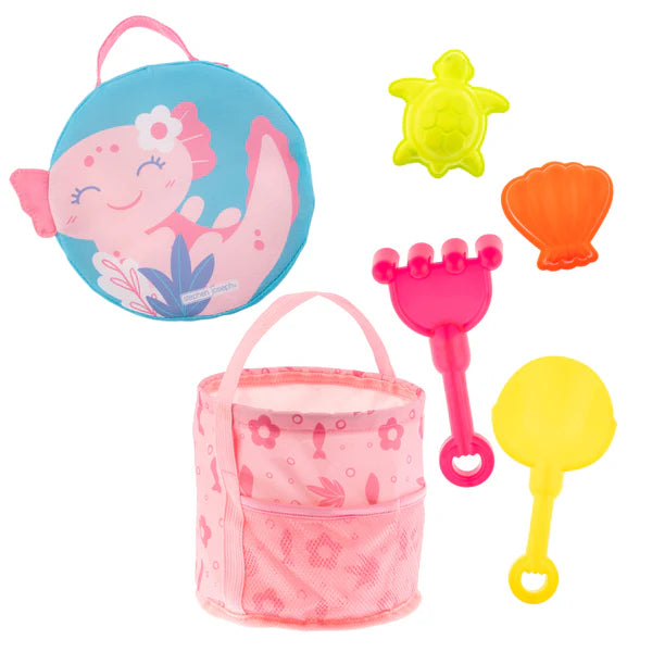COLLAPSIBLE BEACH BUCKET || AXOLOTL