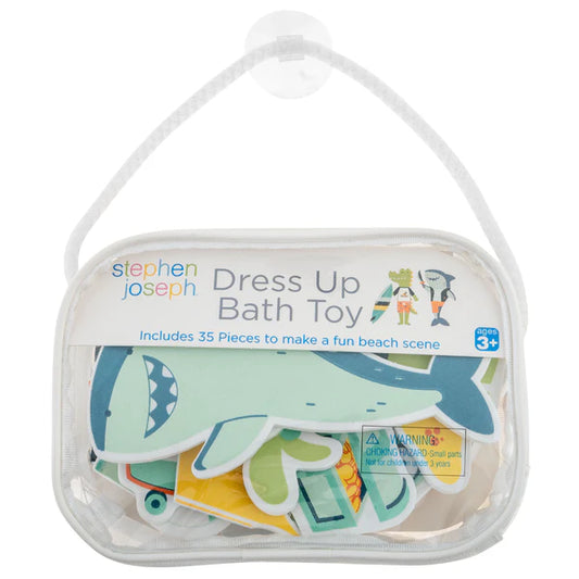 DRESS UP BATH TOY || SHARK/DINO