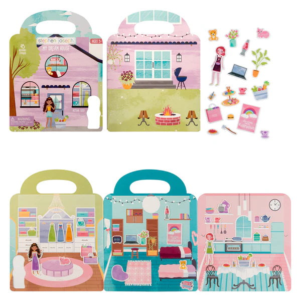 REUSABLE STICKER BOOK || DREAM HOUSE