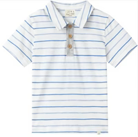 STRIPE POLO || POLREATH ROYAL
