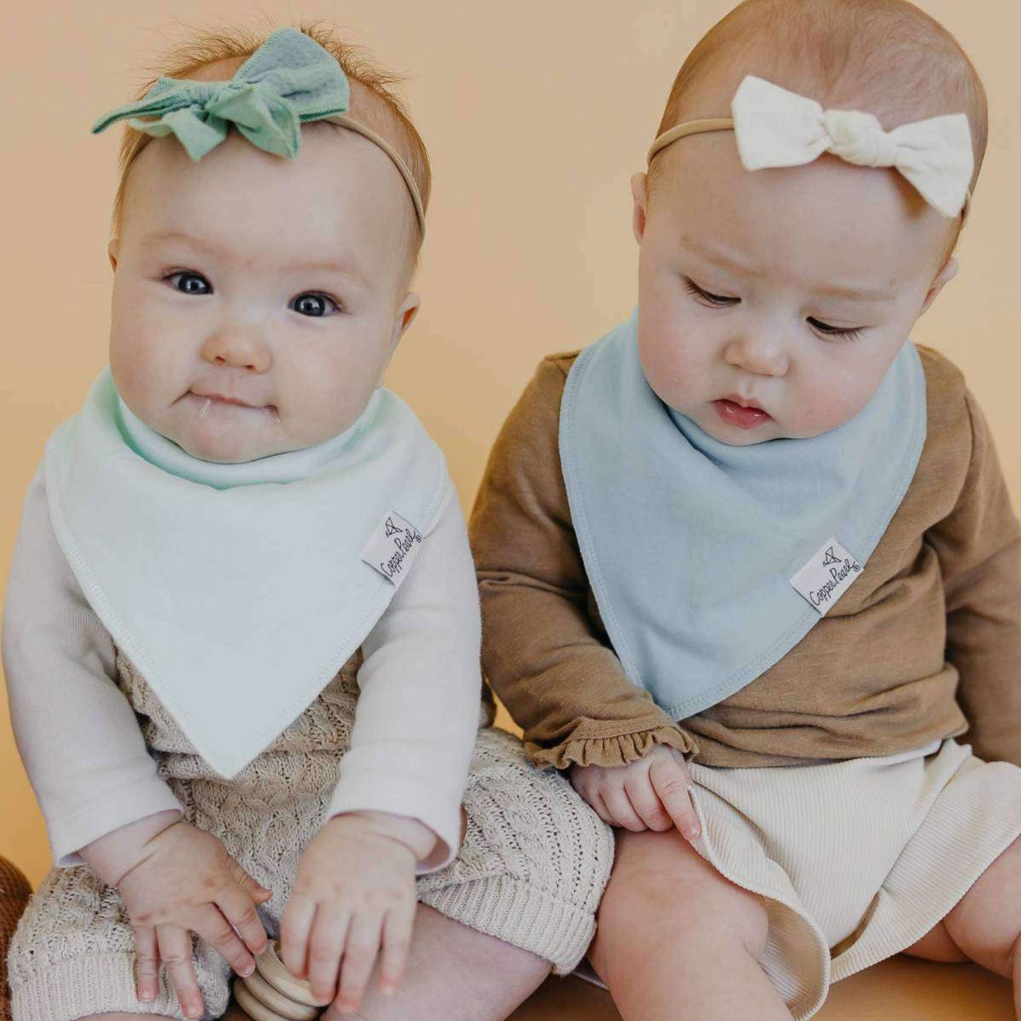 BABY BANDANA BIBS || BENNIE
