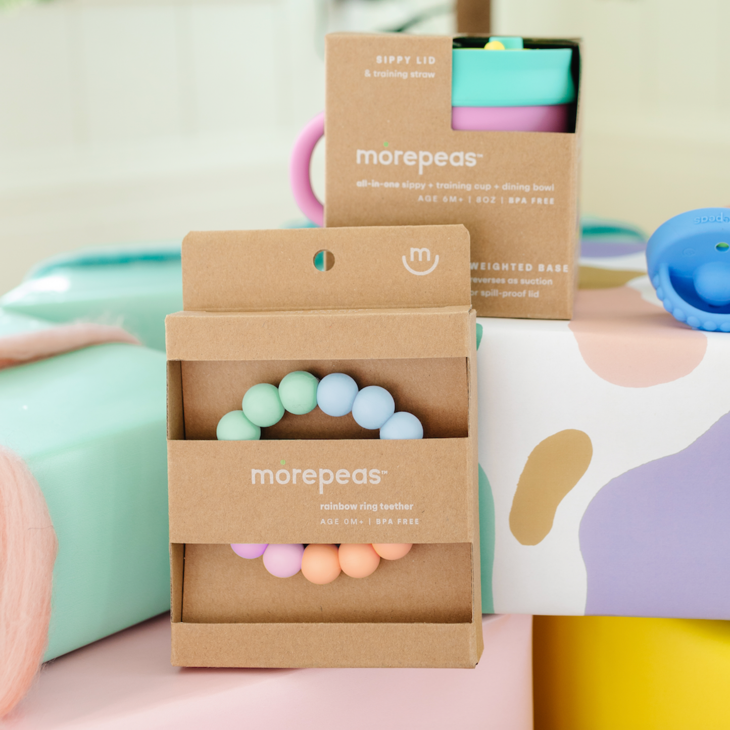 RAINBOW RING TEETHER || RAINBOW
