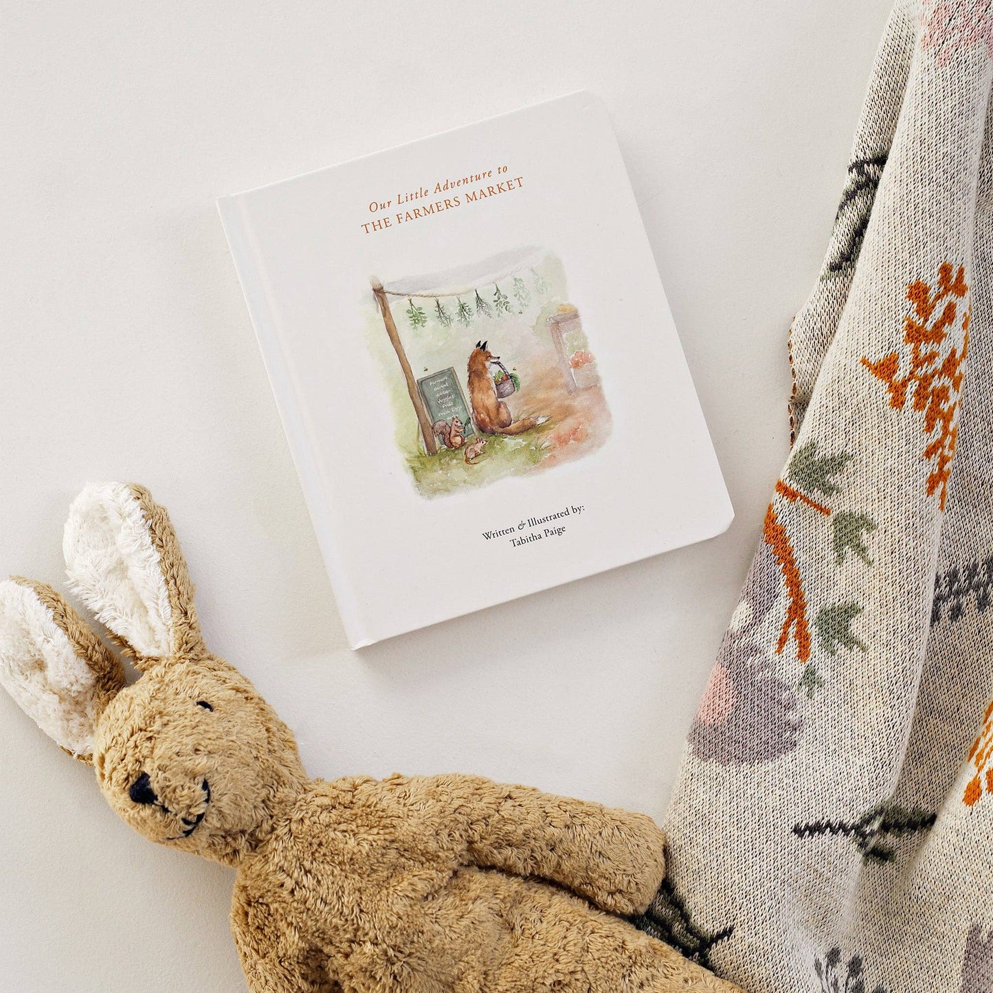 OUR LITTLE ADVENTURE TO THE FARMERS MARKET || BOARD BOOK