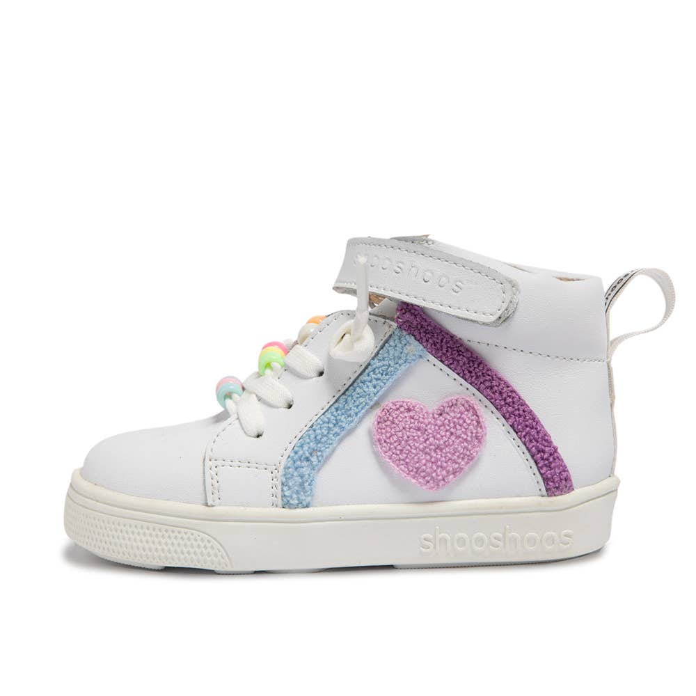 WONDERWALL LEATHER SNEAKER || WHITE