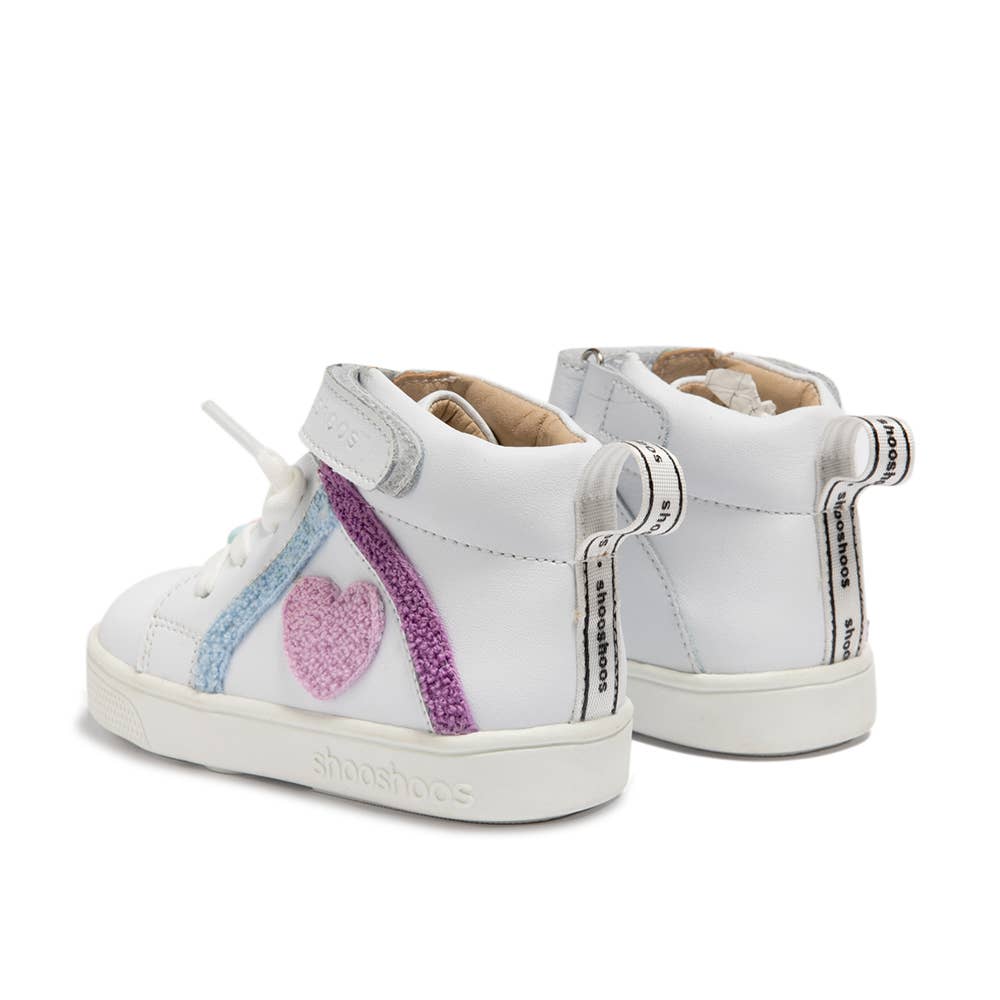 WONDERWALL LEATHER SNEAKER || WHITE