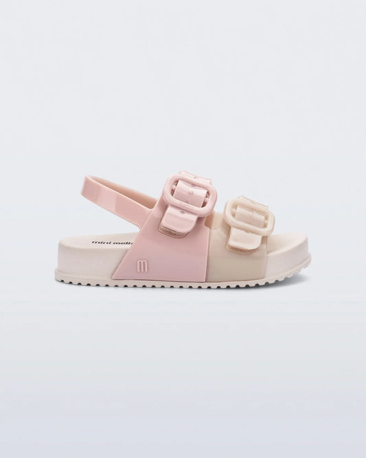 COZY SLIDES BABY || PINK/BEIGE