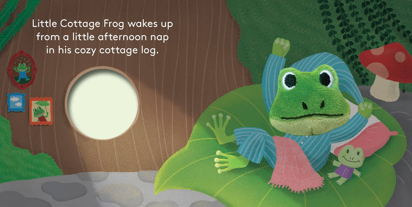 FINGER PUPPET BOOK || FROG