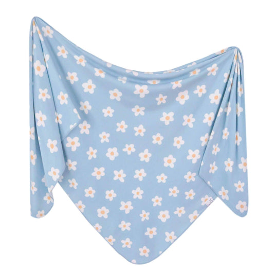 KNIT SWADDLE BLANKET || DELLA
