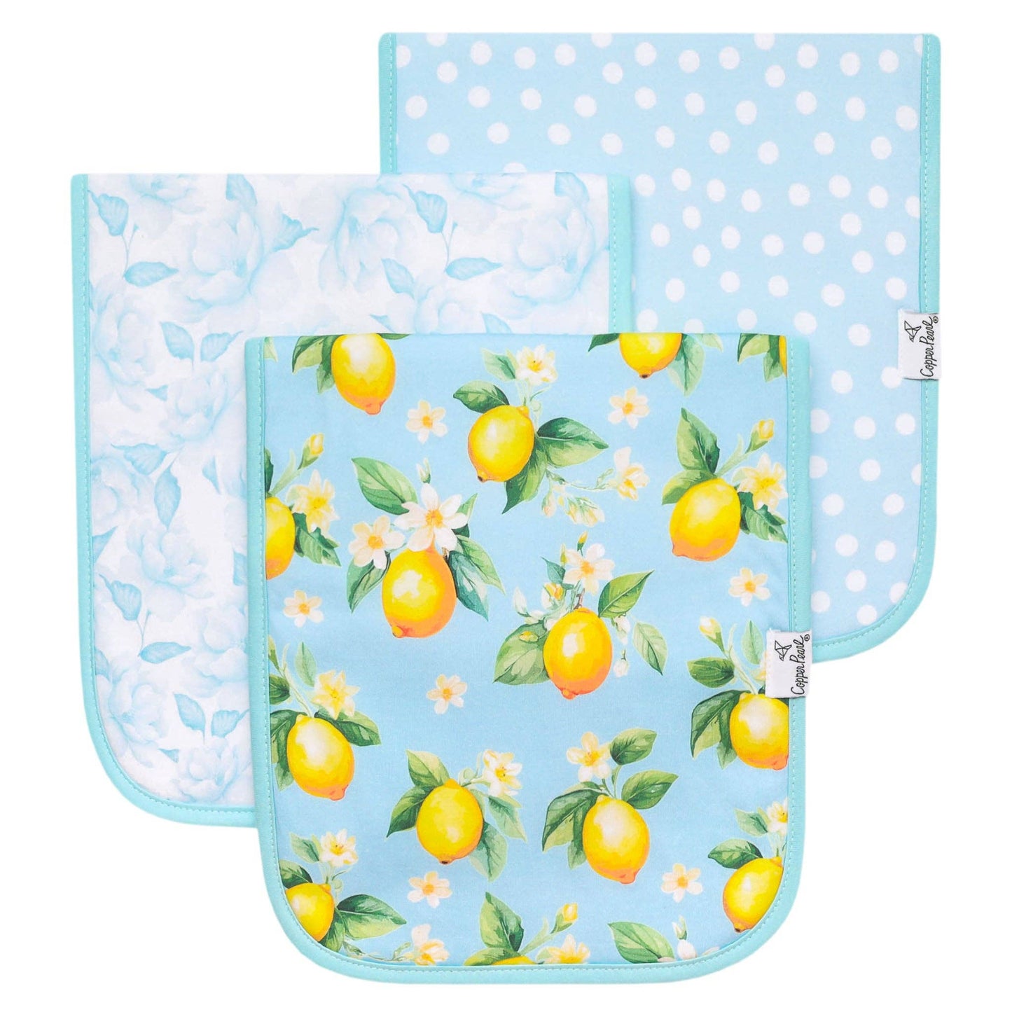 3 PACK PREMIUM BURP CLOTHS || MELODY