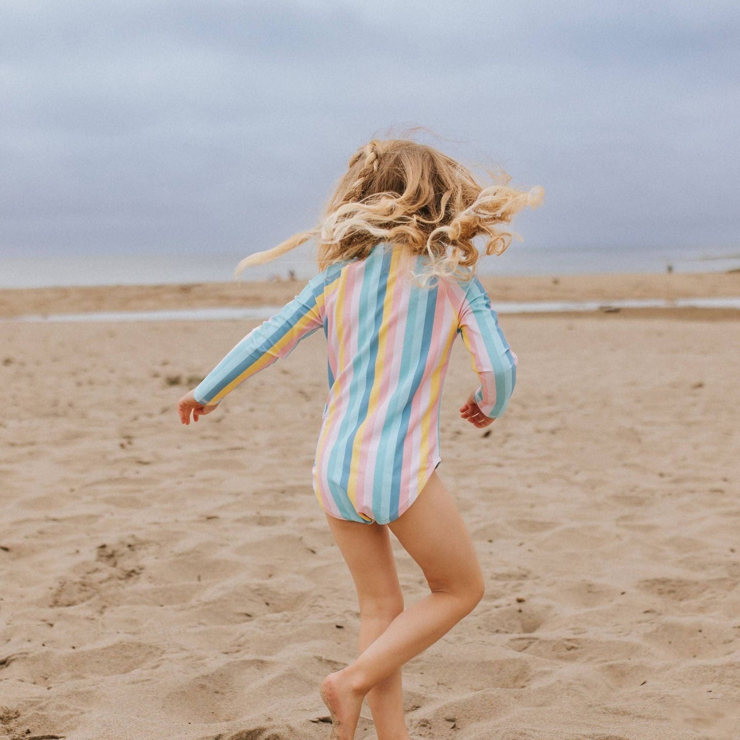 NOLA ONE-PIECE || SUNSET STRIPE