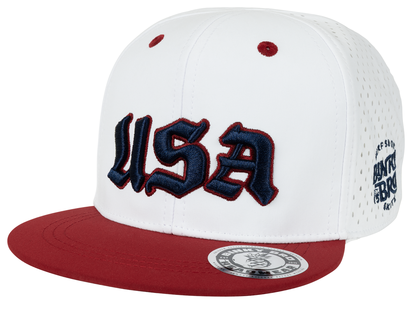 KIDS USA HAT || WHITE