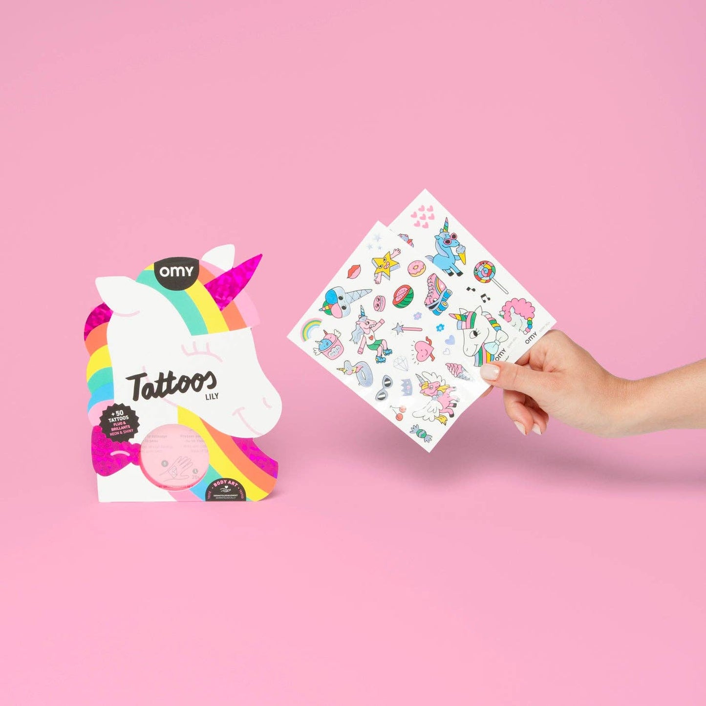 TEMPORARY TATTOOS || UNICORN