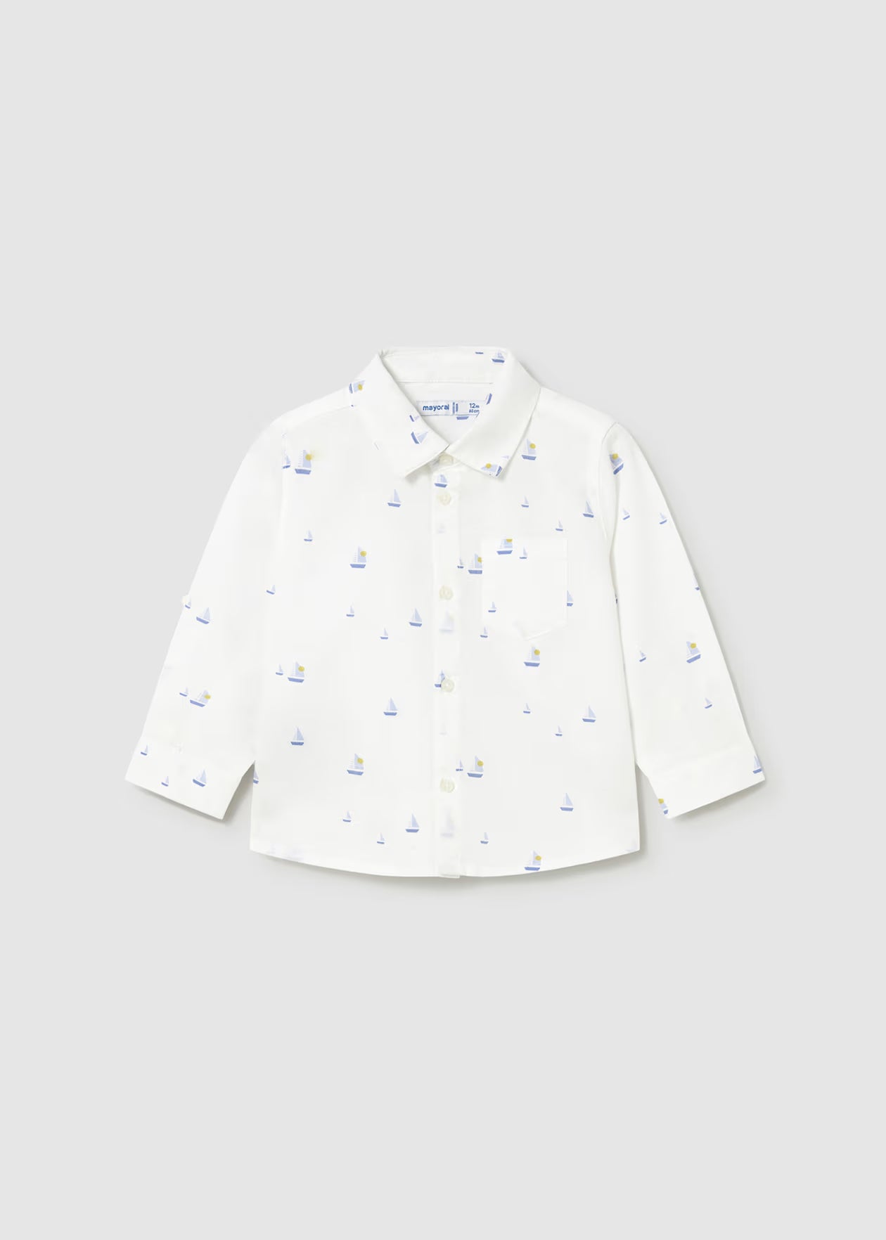 WHITE BOAT L/S LINEN SHIRT
