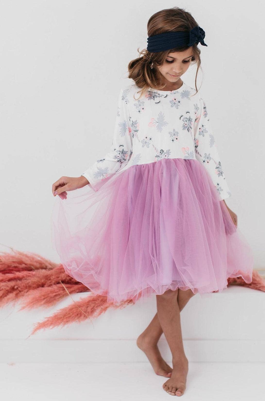 LILAC UNICORN DREAM TUTU DRESS