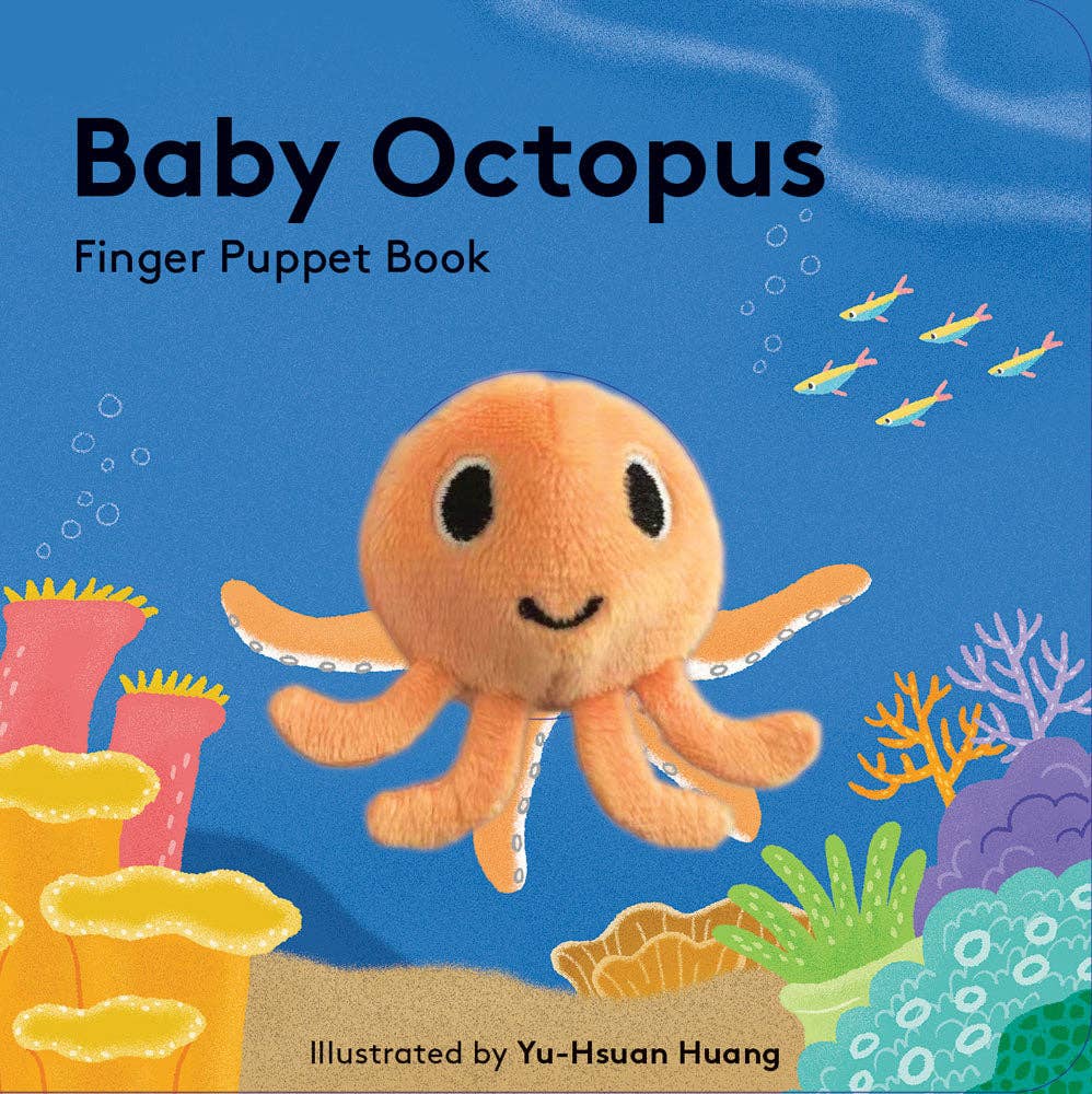BABY OCTOPUS || FINGER PUPPET BOOK