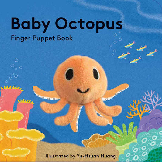 BABY OCTOPUS || FINGER PUPPET BOOK