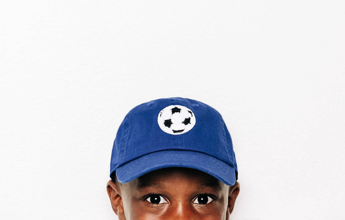 SOCCER PATCH BASEBALL HAT