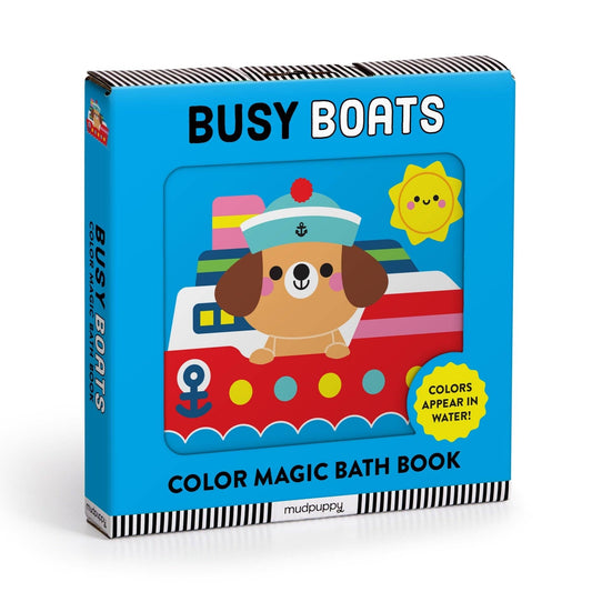 COLOR MAGIC BATH BOOK || BUSY BOATS