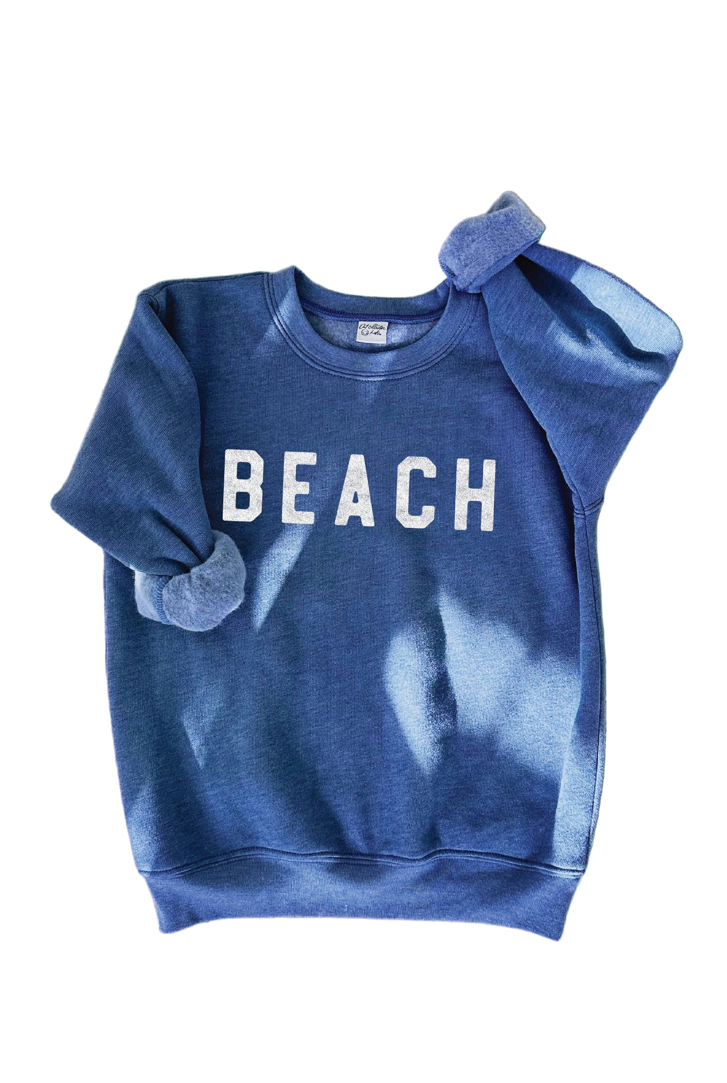 BEACH UNISEX SWEATSHIRT || HEATHER ROYAL