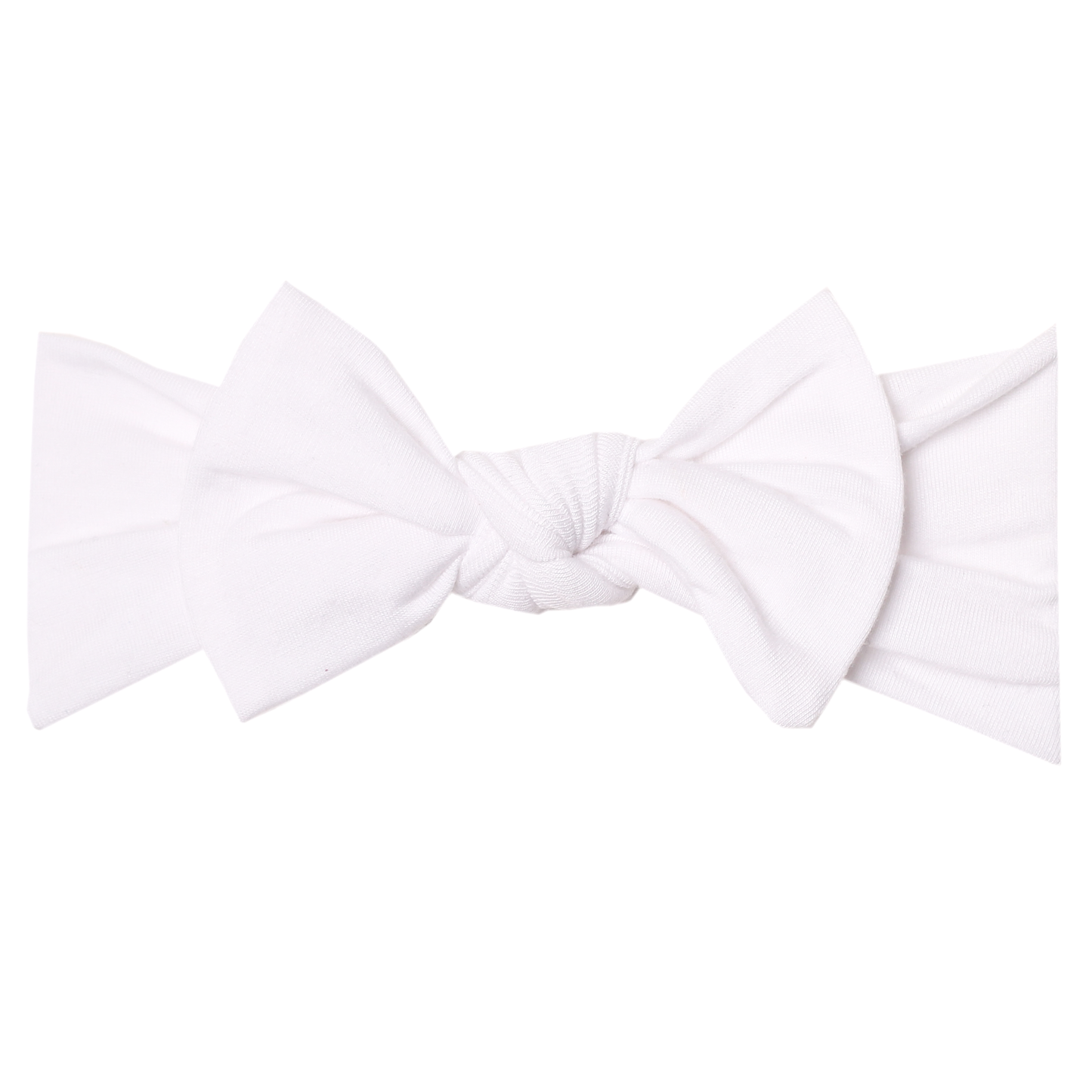 KNIT HEADBAND BOW || DOVE