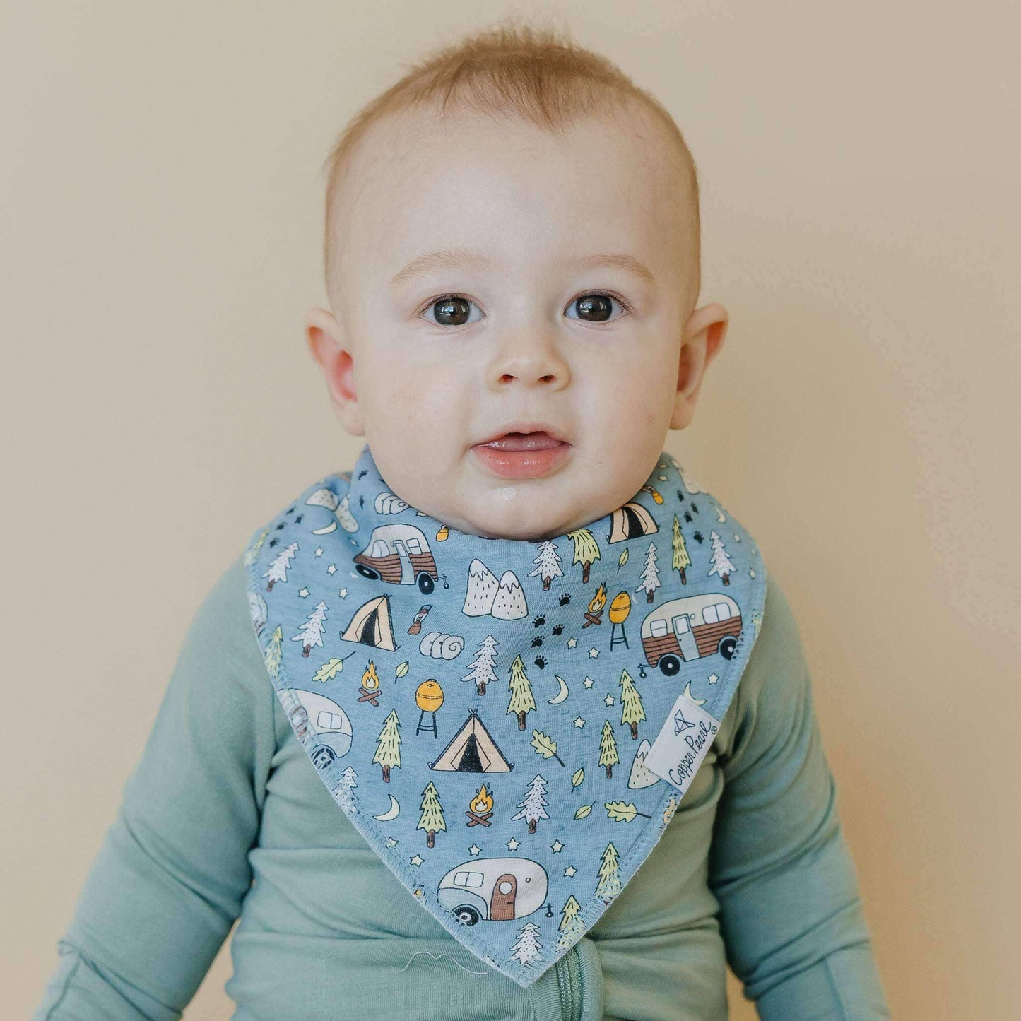 4 PACK BABY BANDANA BIBS || BRIDGER