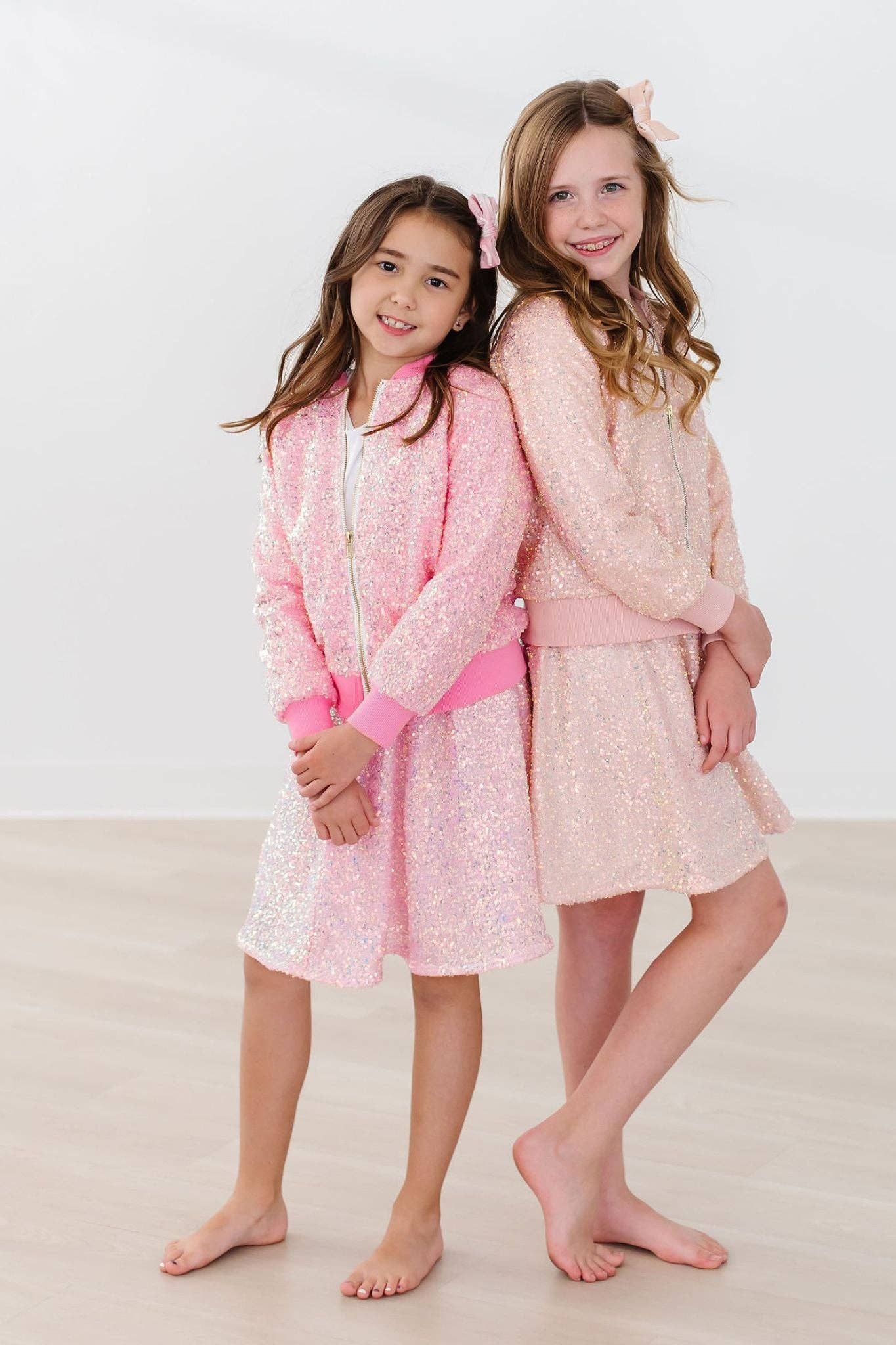 BUBBLEGUM PINK SEQUIN JACKET