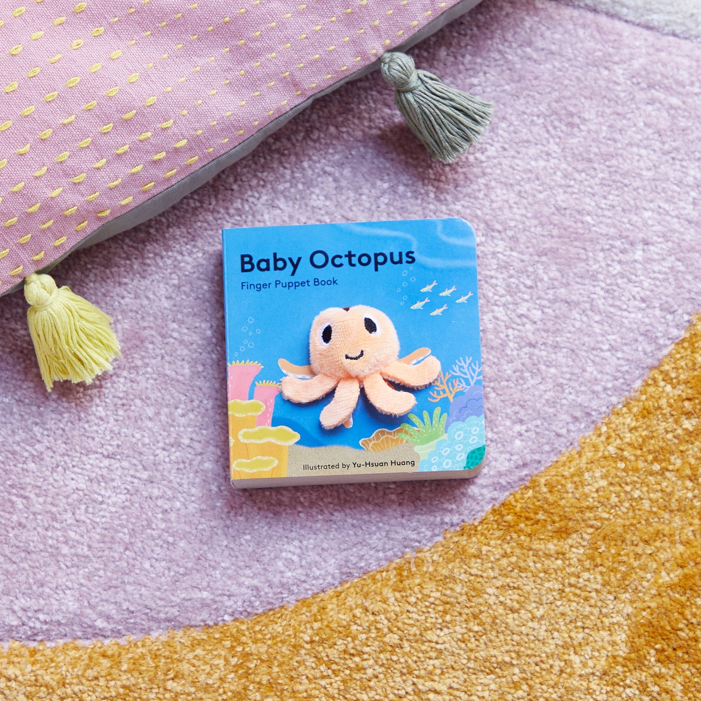 BABY OCTOPUS || FINGER PUPPET BOOK