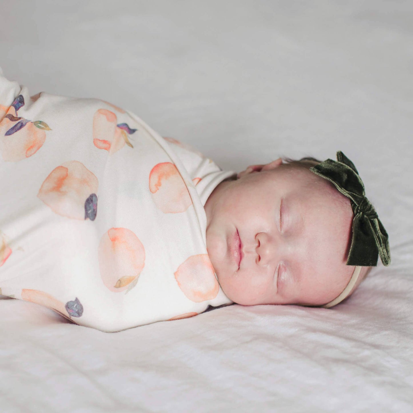 KNIT SWADDLE BLANKET || CAROLINE
