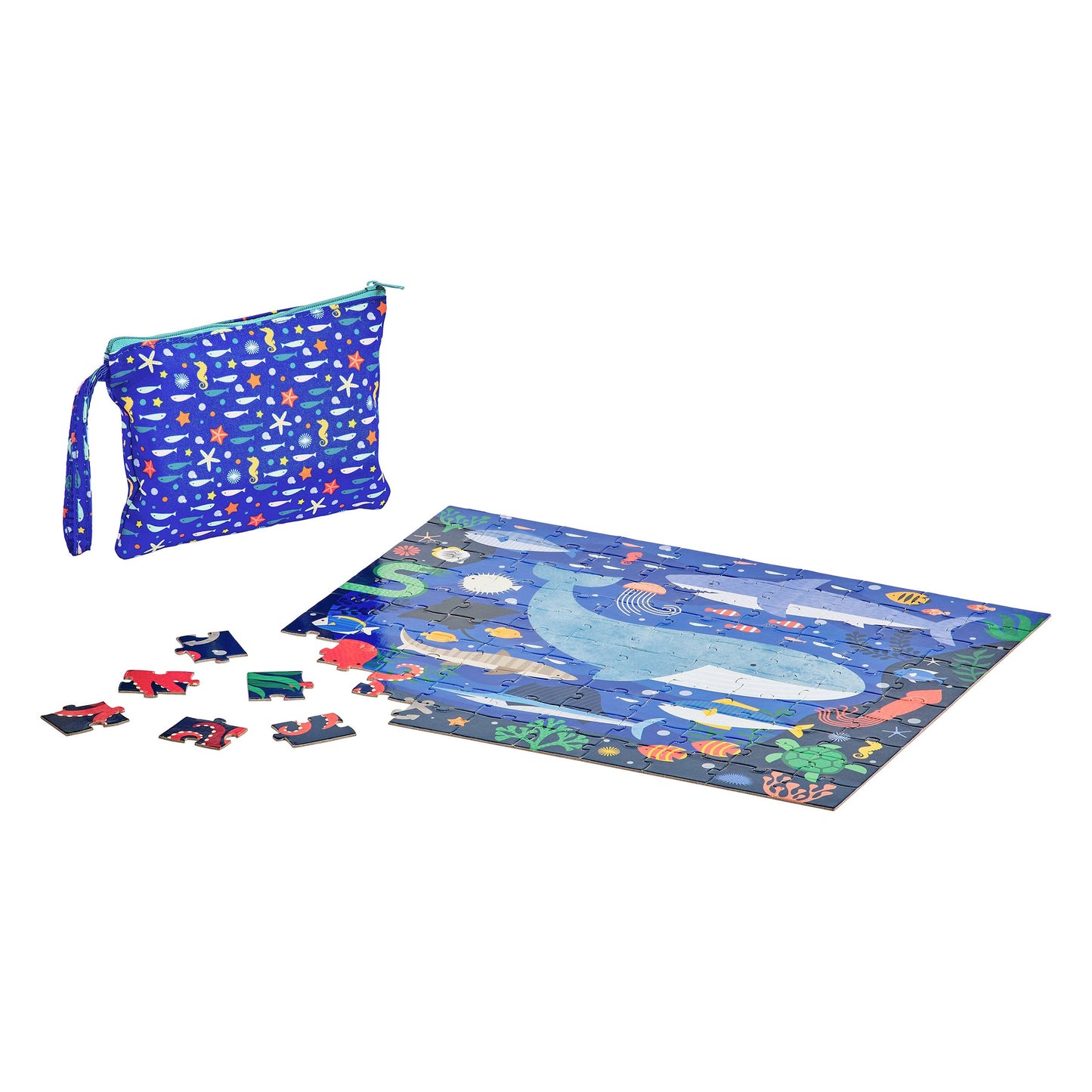 TWO SIDED UNDER THE SEA PUZZLE
