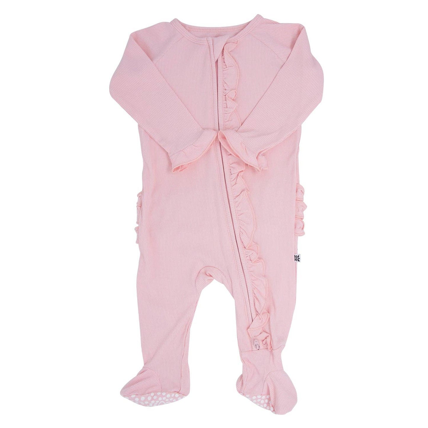 RUFFLE FOOTIE || PERFECT PINK