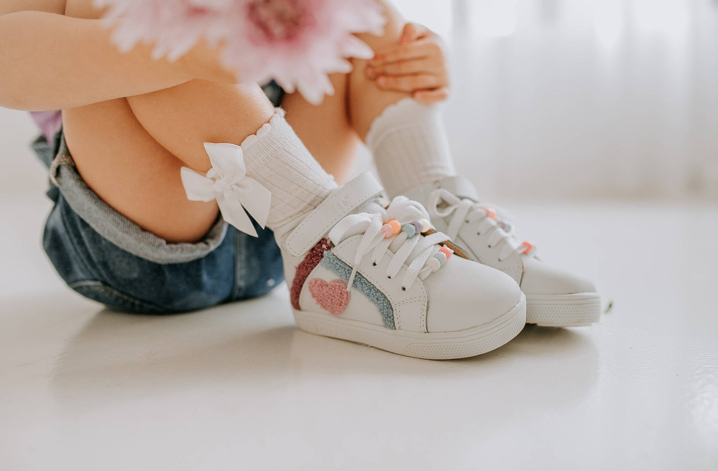 WONDERWALL LEATHER SNEAKER || WHITE