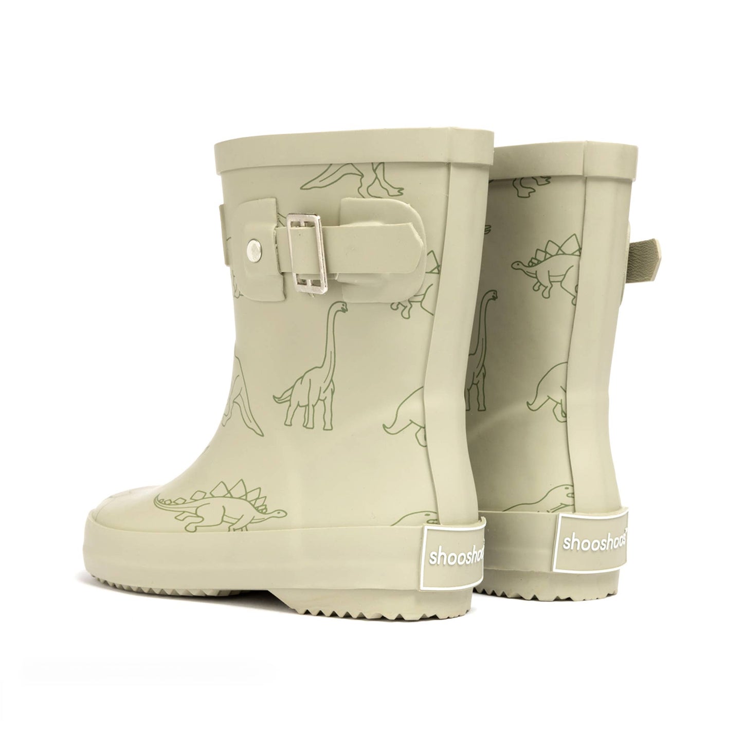 DINO ROAR RAIN BOOT || SAGE GREEN