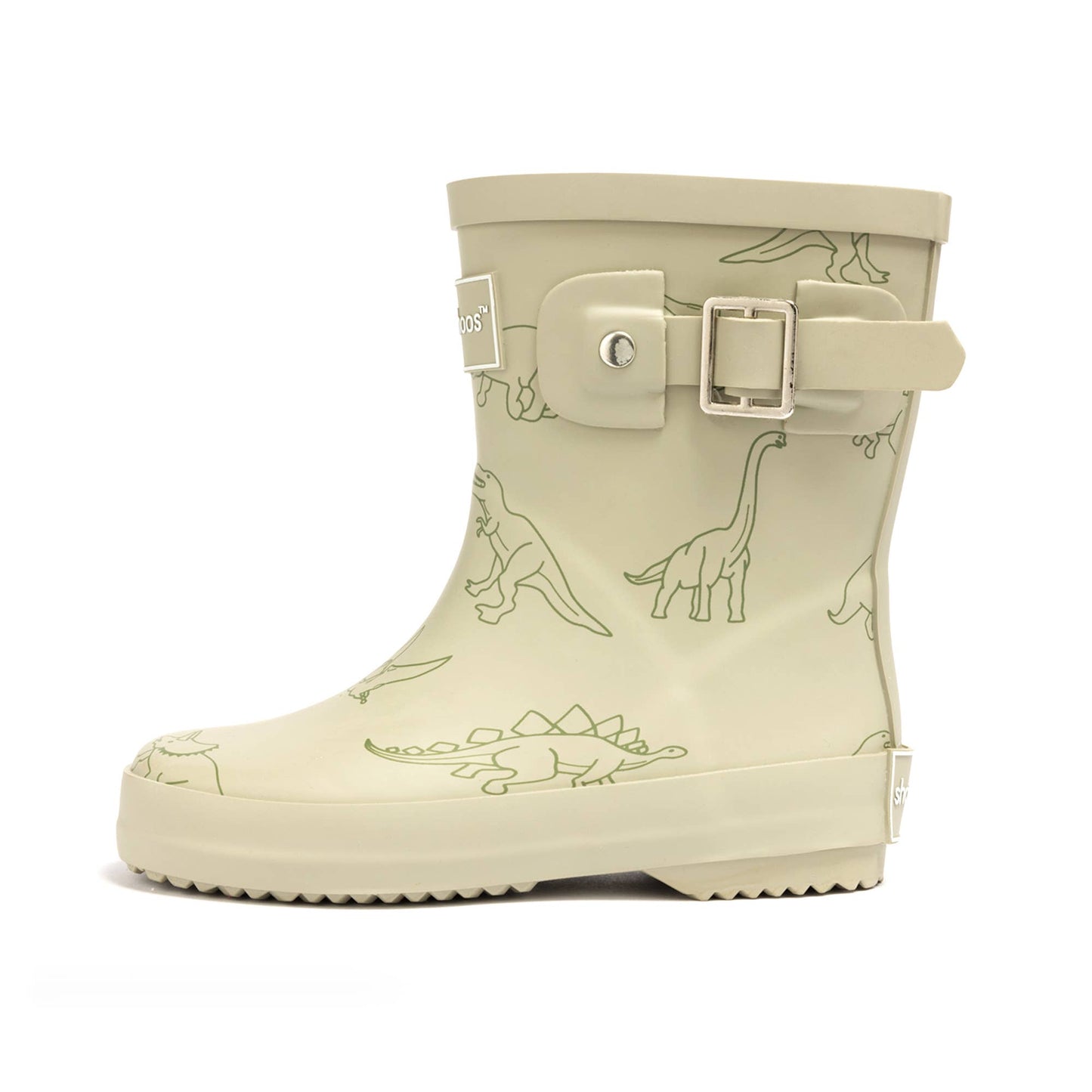 DINO ROAR RAIN BOOT || SAGE GREEN