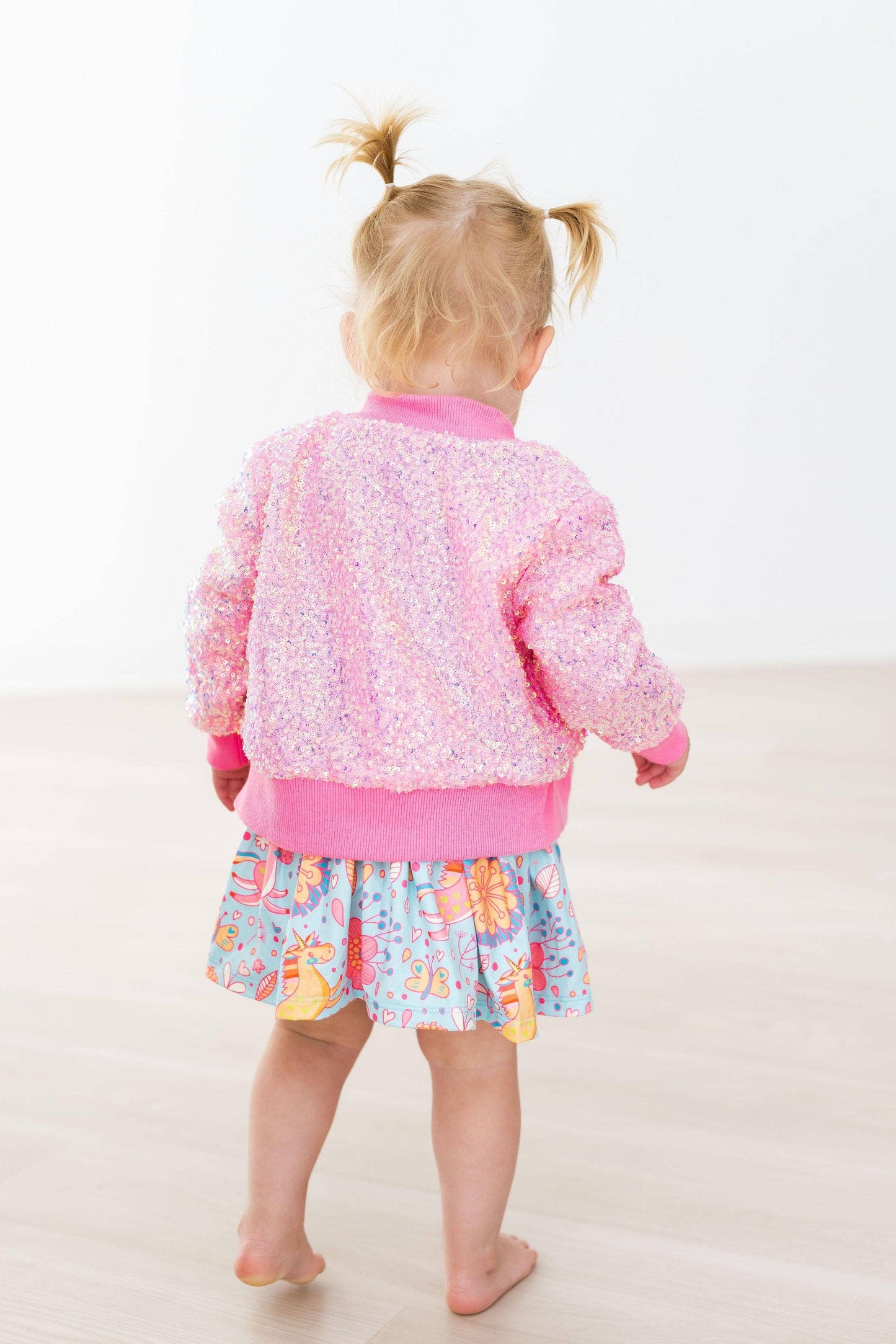 BUBBLEGUM PINK SEQUIN JACKET