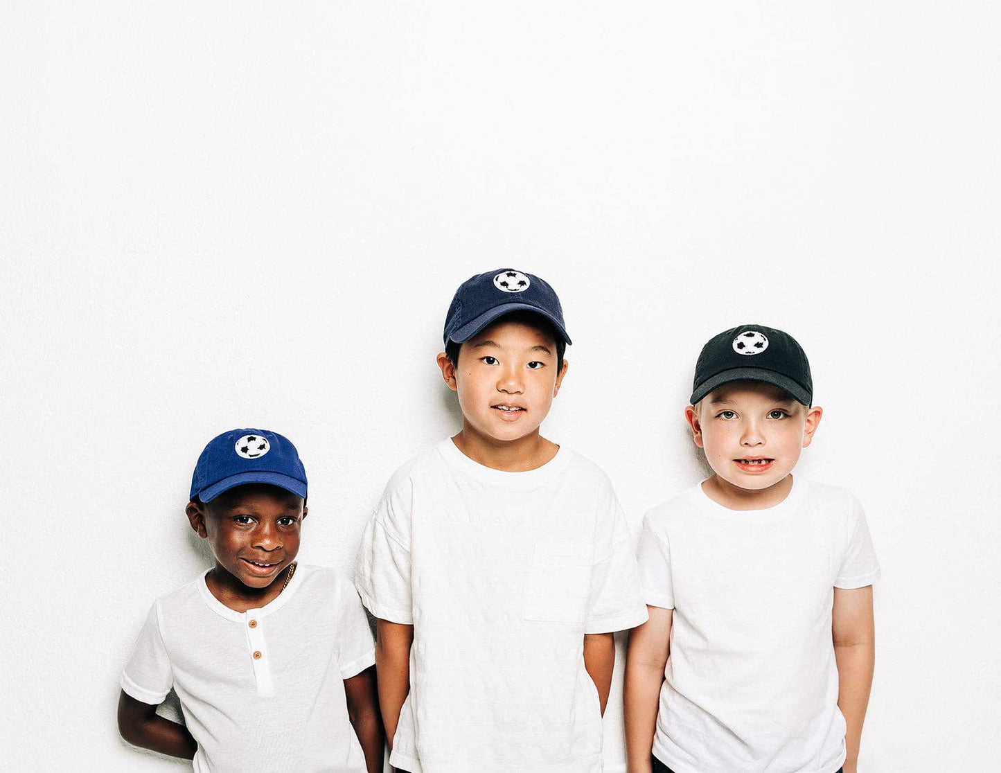 SOCCER PATCH BASEBALL HAT