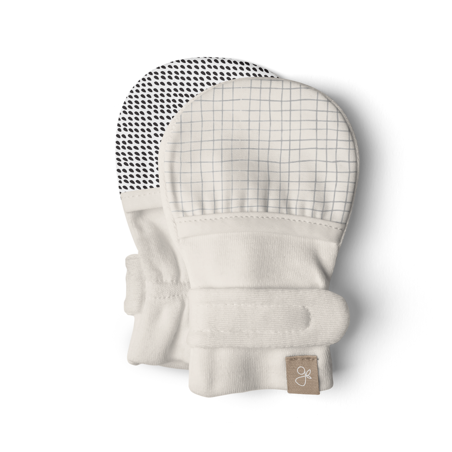 STAY ON 2 PACK BABY MITTS || STORM GRAY/GRIDLOCK