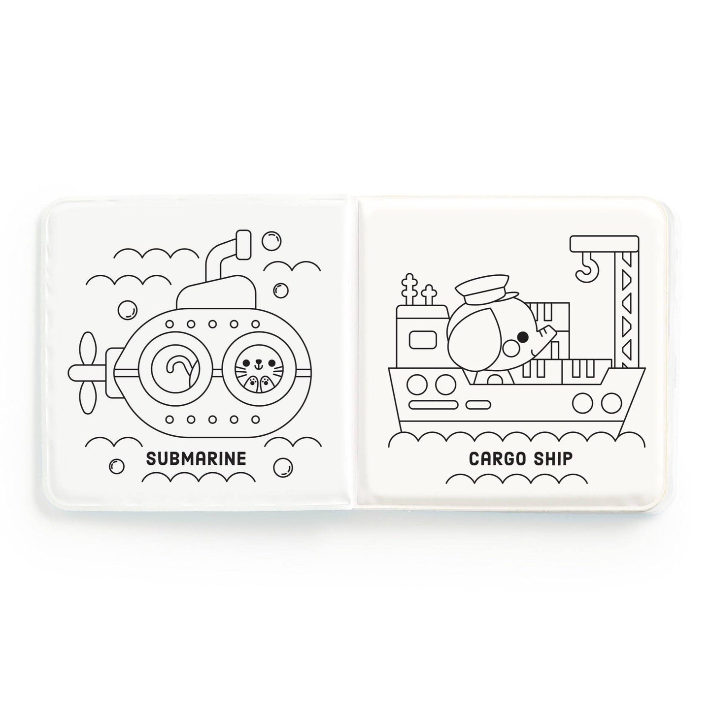 COLOR MAGIC BATH BOOK || BUSY BOATS
