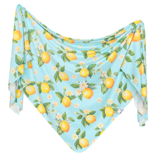 KNIT SWADDLE BLANKET || MELODY