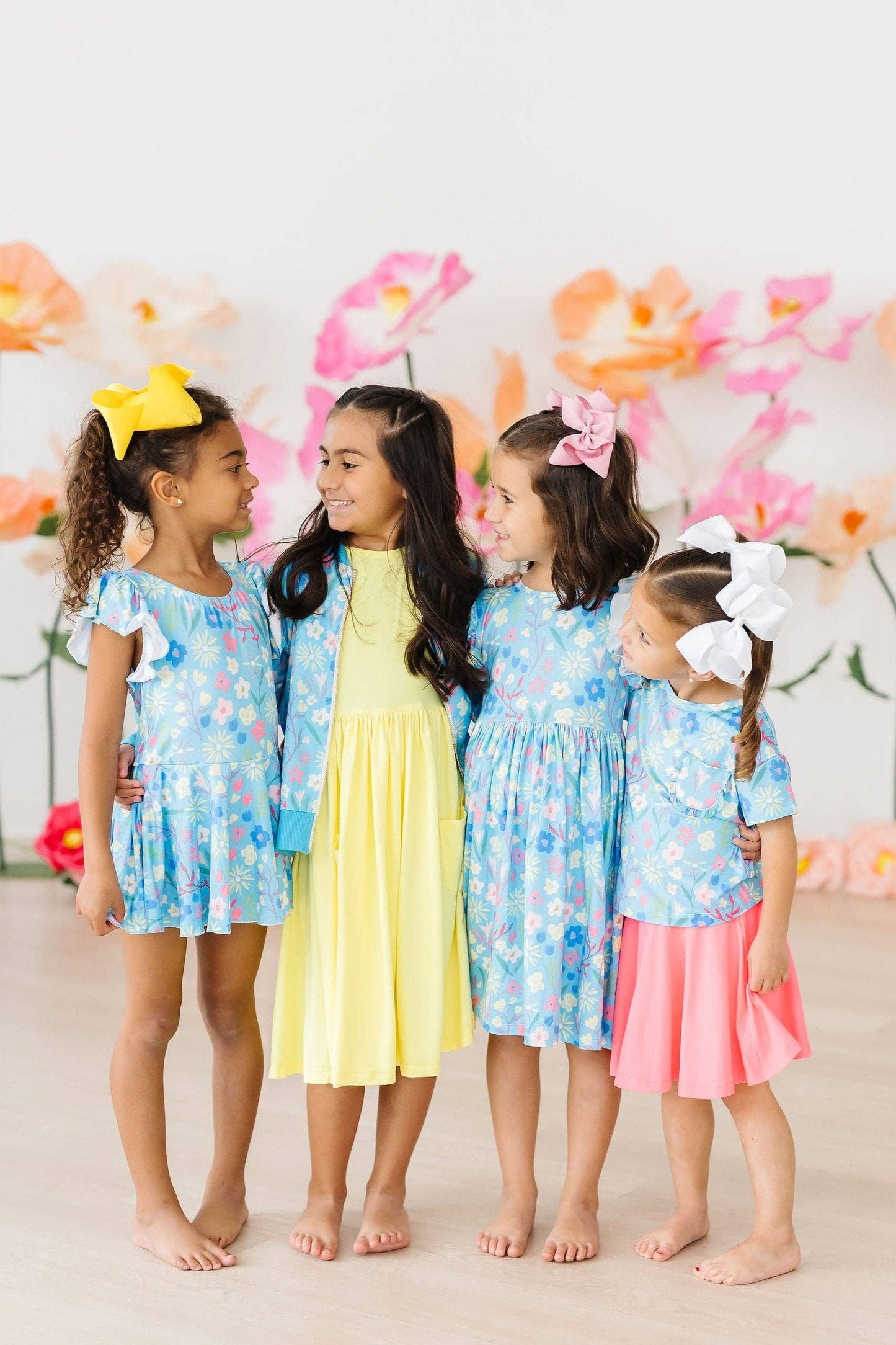 SPRINGTIME SPLENDOR SATIN JACKET