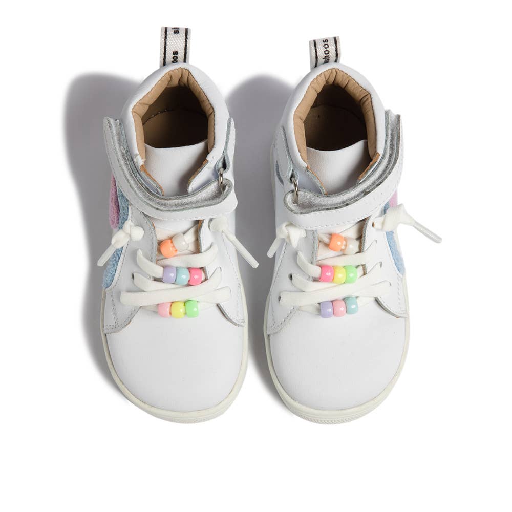WONDERWALL LEATHER SNEAKER || WHITE